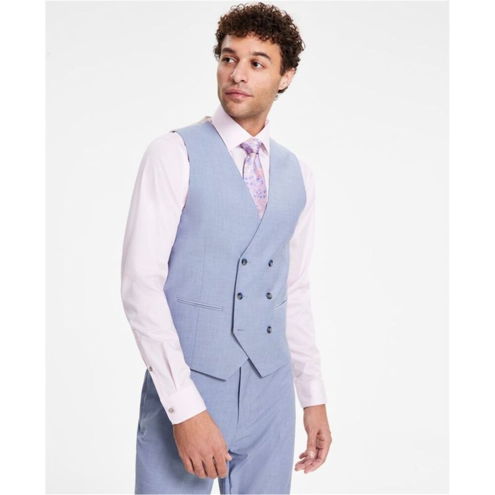 Tayion Collection Mens Classic Fit Double Breasted, NWT